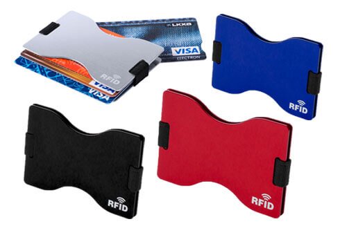 Kreditkartenhülle PORLAN mit RFID-Schutz - DUO Produktion