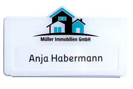 Acryl Namensschild - 1mm - DUO Produktion