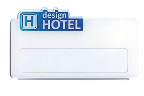 Acryl-Namensschild mit Digitaldruck bedrucken lassen - DUO Produktion