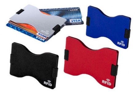 Kreditkartenhülle PORLAN - RFID-Schutz - individuell gestalten - DUO Produktion