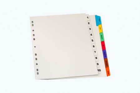 Bedruckte Register auf Mylar - DUO Produktion